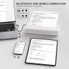 imageInkless Wireless Printer for Home Offices ampamp Travel Supports 8quot ampamp 4quot Thermal Paper Roll Perfect for iOS Android ampamp Laptops Compact Printer for Bussiness Trips No Ink NeededWhite