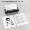 imageInkless Wireless Printer for Home Offices ampamp Travel Supports 8quot ampamp 4quot Thermal Paper Roll Perfect for iOS Android ampamp Laptops Compact Printer for Bussiness Trips No Ink NeededBlack