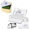 imageHPRT MT866 Thermal Tattoo Stencil Printer Kit  Wireless Bluetooth connectivity Compatible with Smartphones Tablets Laptops Perfect for Tattoo Artists and Beginners includes 110pcs Transfer Paper
