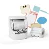 imageHPRT NEW1 Label Printer 2 Inch Portable Inkless Bluetooth Label Maker for Small Business Home School Sticker Printer for Address Logo Barcode Clothing with Automatic Label RecognitionYellowWhite 1 Printer  1 Roll Thermal Paper 
