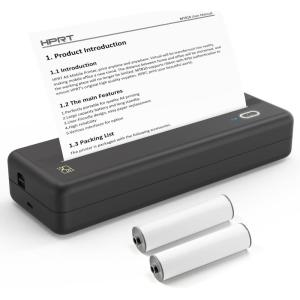 imageHPRT MT810 Wireless Portable Printer Black A4 Monochrome 400 Sheets 600 dpi Portable Wireless Office Printer