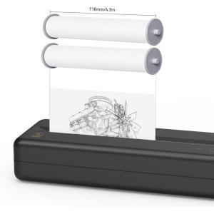 imageHPRT Printer Paper Rolls for MT8102 Rolls  43x2343 Inches