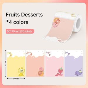 imageHPRT Thermal Label for New 1T20T260LR Label Maker WL 50  30Fruitdes5070