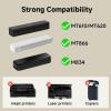 imageHPRT 200 Sheets Thermal Printer Paper 85 x 11 Inch BPA Free Inkless Thermal Paper US Letter Continuous Folding Thermal Paper with MT610 MT620 MT800 Compatible with iDPRTHPRTPRT Portable Printer200 Sheets Foldable