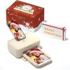imageHPRT 4x6 Photo Printer with 108 Sheet amp 2 Ribbon Portable Picture Printer for iPhone amp Android Smartphone Instant Photo Printer Bluetooth Small Phone Photo Printer Home Use Ideal Gift WhiteCream