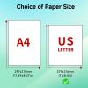 imageHPRT Thermal Printer Paper 85 x 11 Inch US LetterAdvanced Printing Paper Compatible with HPRTiDPRTPRT Portable Printer MT620MT610MT800200 SheetsContinuous Folding
