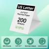 imageHPRT Thermal Printer Paper 85 x 11 Inch US LetterAdvanced Printing Paper Compatible with HPRTiDPRTPRT Portable Printer MT620MT610MT800200 SheetsContinuous Folding
