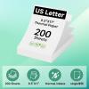 imageHPRT Thermal Printer Paper 85 x 11 Inch US LetterAdvanced Printing Paper Compatible with HPRTiDPRTPRT Portable Printer MT620MT610MT800200 Sheetssingle
