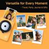 imageHPRT Z5 Instant Print Camera amp Photo Printer DyeSublimation Tech 5 Filter Effects LED Flash 21x34 Photo Paper Birthday TravelParty 10 Sheets Included No BluetoothZ5YellowNo Bluetooth