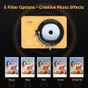 imageHPRT Z5 Instant Print Camera amp Photo Printer DyeSublimation Tech 5 Filter Effects LED Flash 21x34 Photo Paper Birthday TravelParty 10 Sheets Included No BluetoothZ5YellowNo Bluetooth