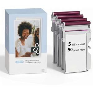imageHPRT Onepiece Photo Paper Cartridge for HPRT CP2100 Portable Phone Printer 50 Sheets50 Sheets