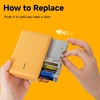 image:imageHPRT 21x34 Onepiece Photo Paper and Color Ribbon Refill 20 Sheets Compatible with HPRT Z5Z5S amp Z6Z6S Instant Camera