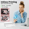 image:imageHPRT Inkless Portable Printer Wireless for TravelThermal Printer Supports 85 x 11 US LetterampA4ampA5Compatible with iOSAndroid Laptop MT620 Pro300 DPIBlackWhite