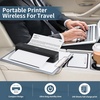 image:imageHPRT Inkless Portable Printer Wireless for TravelThermal Printer Supports 85 x 11 US LetterampA4ampA5Compatible with iOSAndroid Laptop MT620 Pro300 DPIBlackBlack
