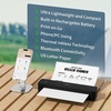 image:imageHPRT Inkless Portable Printer Wireless for TravelThermal Printer Supports 85 x 11 US LetterampA4ampA5Compatible with iOSAndroid Laptop MT620 Pro300 DPIBlackBlack