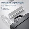 image:imageHPRT Inkless Portable Printer Wireless for TravelThermal Printer Supports 85 x 11 US LetterampA4ampA5Compatible with iOSAndroid Laptop MT620 Pro300 DPIBlackWhite
