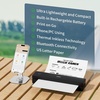 image:imageHPRT Inkless Portable Printer Wireless for TravelThermal Printer Supports 85 x 11 US LetterampA4ampA5Compatible with iOSAndroid Laptop MT620 Pro300 DPIBlackBlack