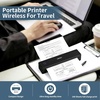 image:imageHPRT Inkless Portable Printer Wireless for TravelThermal Printer Supports 85 x 11 US LetterampA4ampA5Compatible with iOSAndroid Laptop MT620 Pro300 DPIBlackBlack