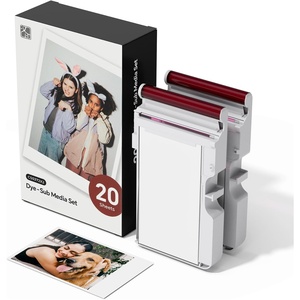 image:imageHPRT 21x34 Onepiece Photo Paper and Color Ribbon Refill 20 Sheets Compatible with HPRT Z5Z5S amp Z6Z6S Instant Camera