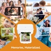 image:imageHPRT 4x6 Photo Printer Full Color Instant Photo Printer for PhoneLaptopMacBookHome Use WiFi Connection Thermal ThermalSublimatio AR Video Printing 108 Sheets Photo Paper amp 2 RibbonsWhite108sheets