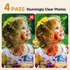 image:imageHPRT 4x6 Photo Printer Full Color Instant Photo Printer for PhoneLaptopMacBookHome Use WiFi Connection Thermal ThermalSublimatio AR Video Printing 108 Sheets Photo Paper amp 2 RibbonsBeige108sheets2ribbons