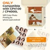 image:imageHPRT CP4100CP4000L 4X6 Photo Paper 108 Sheets and 2 Ribbons Papel fotogrfico para impresora iDPRT PRT CP4100CP4000L Phone WiFi Instant Color Picture Sublimation Printer Paper