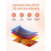 image:imageHPRT Photo Printer 4x620 Sheetsamp1ribbonWiFi Wireless Instant Picture Printer for iPhone Android Smartphone Thermal DyeSublimation AR Video PrintingPortable Photo Printers for Home UseBeige Printer20sheets