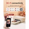 image:imageHPRT Photo Printer 4x620 Sheetsamp1ribbonWiFi Wireless Instant Picture Printer for iPhone Android Smartphone Thermal DyeSublimation AR Video PrintingPortable Photo Printers for Home UseChristmas Printer20sheets
