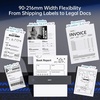 image:imageHPRT Portable Printer Wireless for Travel Inkless Thermal Printer for iOSAndoridLaptop 300DPI Supports Thermal Paper amp LabelsSupports 85x 11US Letter amp A4 A5 for OfficeHomeSchoolVehiclesBlack300dpi